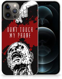 B2Ctelecom GSM Hoesje iPhone 12 Pro Max Back Case TPU Siliconen Hoesje Zombie Blood