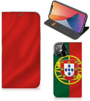 B2Ctelecom GSM Hoesje iPhone 12 Pro Max Bookcase Portugese Vlag