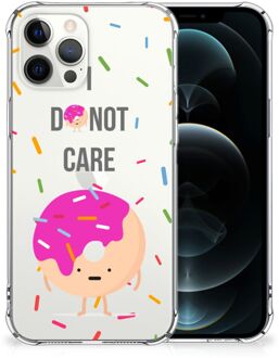 B2Ctelecom GSM Hoesje iPhone 12 Pro Max Shockproof Case met transparante rand Donut