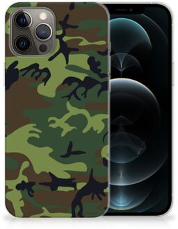 B2Ctelecom GSM Hoesje iPhone 12 Pro Max Smartphonehoesje Camouflage