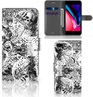 B2Ctelecom GSM Hoesje iPhone 8 Plus | 7 Plus Skulls Angel