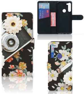 B2Ctelecom GSM Hoesje Motorola G8 Power Bookcover Vintage Camera