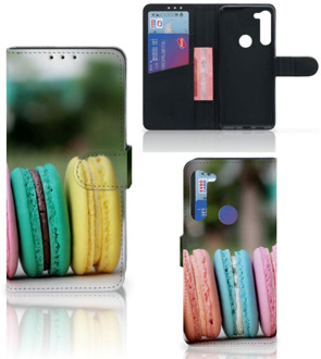 B2Ctelecom GSM Hoesje Motorola G8 Power Flipcover Maken Macarons