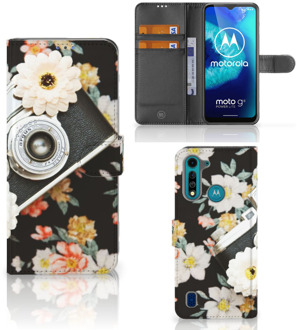 B2Ctelecom GSM Hoesje Motorola G8 Power Lite Bookcover Vintage Camera