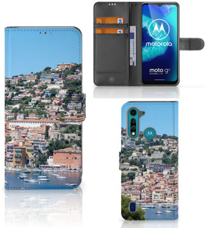 B2Ctelecom GSM Hoesje Motorola G8 Power Lite Wallet Book Case Frankrijk