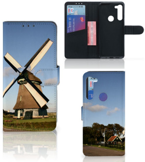 B2Ctelecom GSM Hoesje Motorola G8 Power Mobiel Bookcase Molen