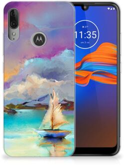 B2Ctelecom GSM Hoesje Motorola Moto E6 Plus Hoesje maken Boat