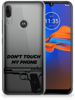 B2Ctelecom GSM Hoesje Motorola Moto E6 Plus Silicone-hoesje Pistol DTMP