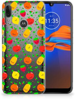 B2Ctelecom GSM Hoesje Motorola Moto E6 Plus Siliconen Case Fruits