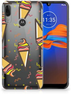 B2Ctelecom GSM Hoesje Motorola Moto E6 Plus Siliconen Case Icecream