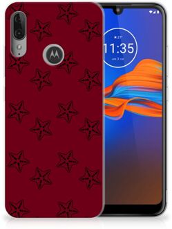 B2Ctelecom GSM Hoesje Motorola Moto E6 Plus TPU bumper Sterren