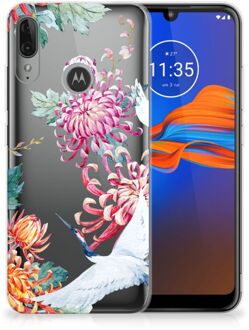 B2Ctelecom GSM Hoesje Motorola Moto E6 Plus TPU Hoesje Ooievaars