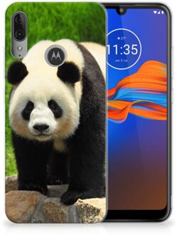 B2Ctelecom GSM Hoesje Motorola Moto E6 Plus TPU Hoesje Panda