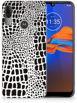 B2Ctelecom GSM Hoesje Motorola Moto E6 Plus TPU Hoesje Slangenprint