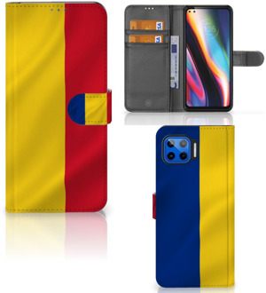 B2Ctelecom GSM Hoesje Motorola Moto G 5G Plus Bookcase Roemenië