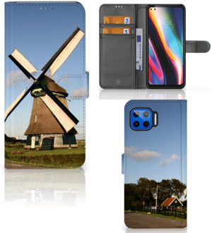 B2Ctelecom GSM Hoesje Motorola Moto G 5G Plus Mobiel Bookcase Molen