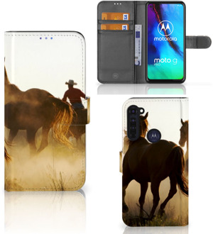 B2Ctelecom GSM Hoesje Motorola Moto G Pro Bookcase Cowboy