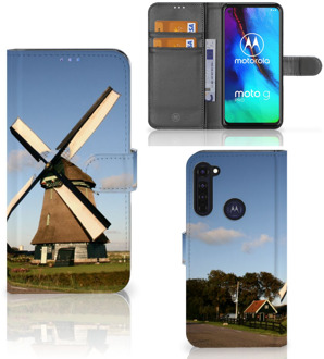 B2Ctelecom GSM Hoesje Motorola Moto G Pro Mobiel Bookcase Molen