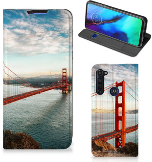 B2Ctelecom GSM Hoesje Motorola Moto G Pro Smartphonehoesje met naam San Francisco