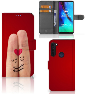 B2Ctelecom GSM Hoesje Motorola Moto G Pro Wallet Book Case Cadeau voor Vrouw Liefde