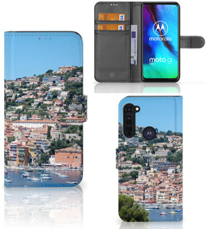 B2Ctelecom GSM Hoesje Motorola Moto G Pro Wallet Book Case Frankrijk