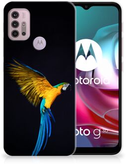 B2Ctelecom GSM Hoesje Motorola Moto G30 | G10 Bumper Hoesje Papegaai