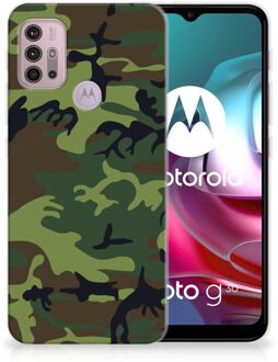 B2Ctelecom GSM Hoesje Motorola Moto G30 | G10 Smartphonehoesje Camouflage