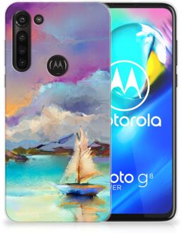 B2Ctelecom GSM Hoesje Motorola Moto G8 Power Back Case TPU Siliconen Hoesje Boot