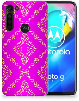 B2Ctelecom GSM Hoesje Motorola Moto G8 Power Beschermhoesje Barok Roze