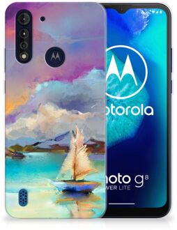 B2Ctelecom GSM Hoesje Motorola Moto G8 Power Lite Back Case TPU Siliconen Hoesje Boot