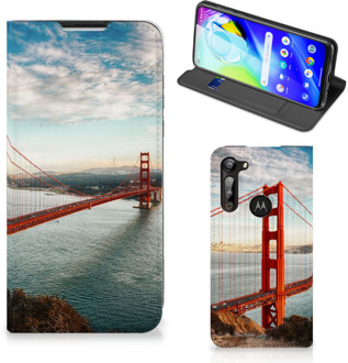 B2Ctelecom GSM Hoesje Motorola Moto G8 Power Smartphonehoesje met naam San Francisco