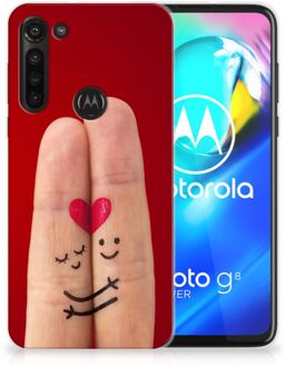 B2Ctelecom GSM Hoesje Motorola Moto G8 Power TPU Bumper Super als Valentijnscadeau Liefde