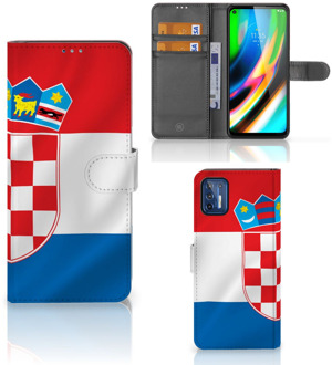 B2Ctelecom GSM Hoesje Motorola Moto G9 Plus Leuk Case Kroatië