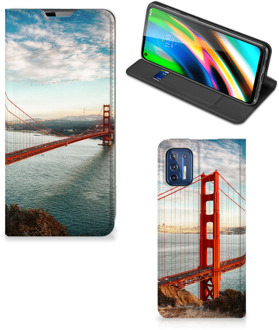 B2Ctelecom GSM Hoesje Motorola Moto G9 Plus Smartphonehoesje met naam San Francisco