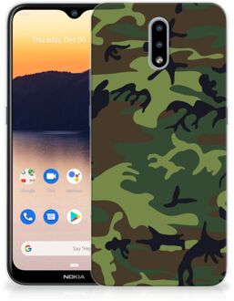 B2Ctelecom GSM Hoesje Nokia 2.3 Smartphonehoesje Camouflage