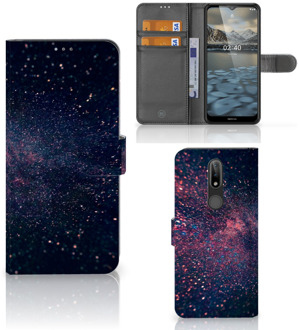 B2Ctelecom GSM Hoesje Nokia 2.4 Flip Cover Stars