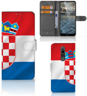 B2Ctelecom GSM Hoesje Nokia 2.4 Leuk Case Kroatië