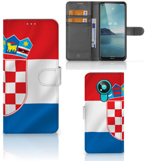 B2Ctelecom GSM Hoesje Nokia 3.4 Leuk Case Kroatië