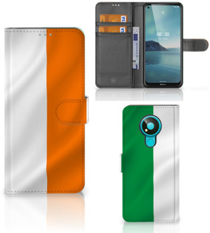 B2Ctelecom GSM Hoesje Nokia 3.4 Telefoonhoesje met Pasjeshouder Ierland