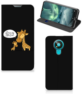 B2Ctelecom GSM Hoesje Nokia 3.4 Wallet Case Giraffe