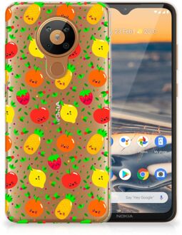 B2Ctelecom GSM Hoesje Nokia 5.3 TPU Bumper Doorzichtig Fruits