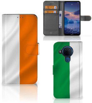 B2Ctelecom GSM Hoesje Nokia 5.4 Telefoonhoesje met Pasjeshouder Ierland