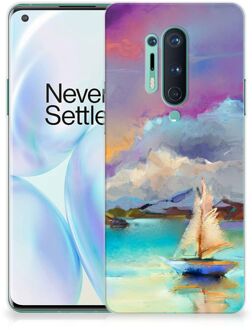 B2Ctelecom GSM Hoesje OnePlus 8 Pro Back Case TPU Siliconen Hoesje Boot