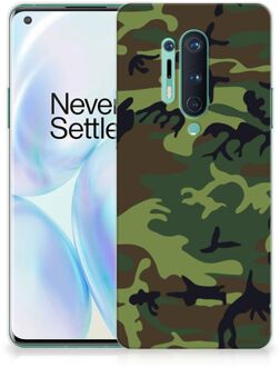 B2Ctelecom GSM Hoesje OnePlus 8 Pro Smartphonehoesje Camouflage