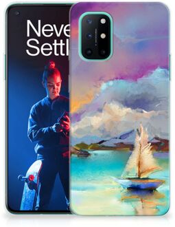 B2Ctelecom GSM Hoesje OnePlus 8T Back Case TPU Siliconen Hoesje Boot