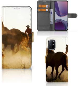 B2Ctelecom GSM Hoesje OnePlus 8T Bookcase Cowboy