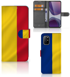 B2Ctelecom GSM Hoesje OnePlus 8T Bookcase Roemenië