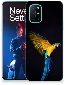 B2Ctelecom GSM Hoesje OnePlus 8T Bumper Hoesje Papegaai