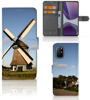 B2Ctelecom GSM Hoesje OnePlus 8T Mobiel Bookcase Molen