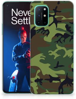 B2Ctelecom GSM Hoesje OnePlus 8T Smartphonehoesje Camouflage